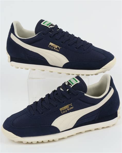 puma navy trainers.